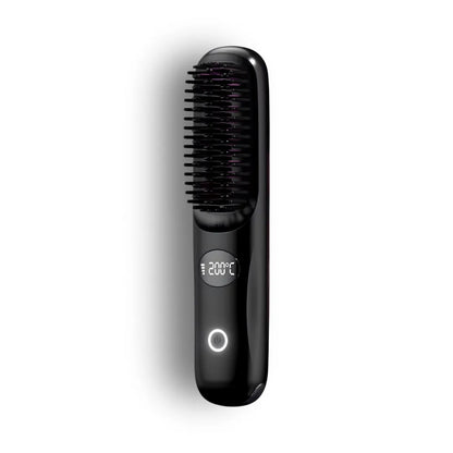 Smart Hair Straightener Brush