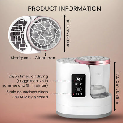 Smart Makeup Brush Cleaner and Dryer